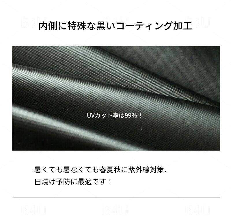 花柄レース 折りたたみ晴雨兼用日傘 遮光99％ UVカット
