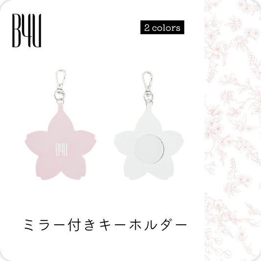 B4U 桜型ミラーチャーム ルネサンス×桜デザイン