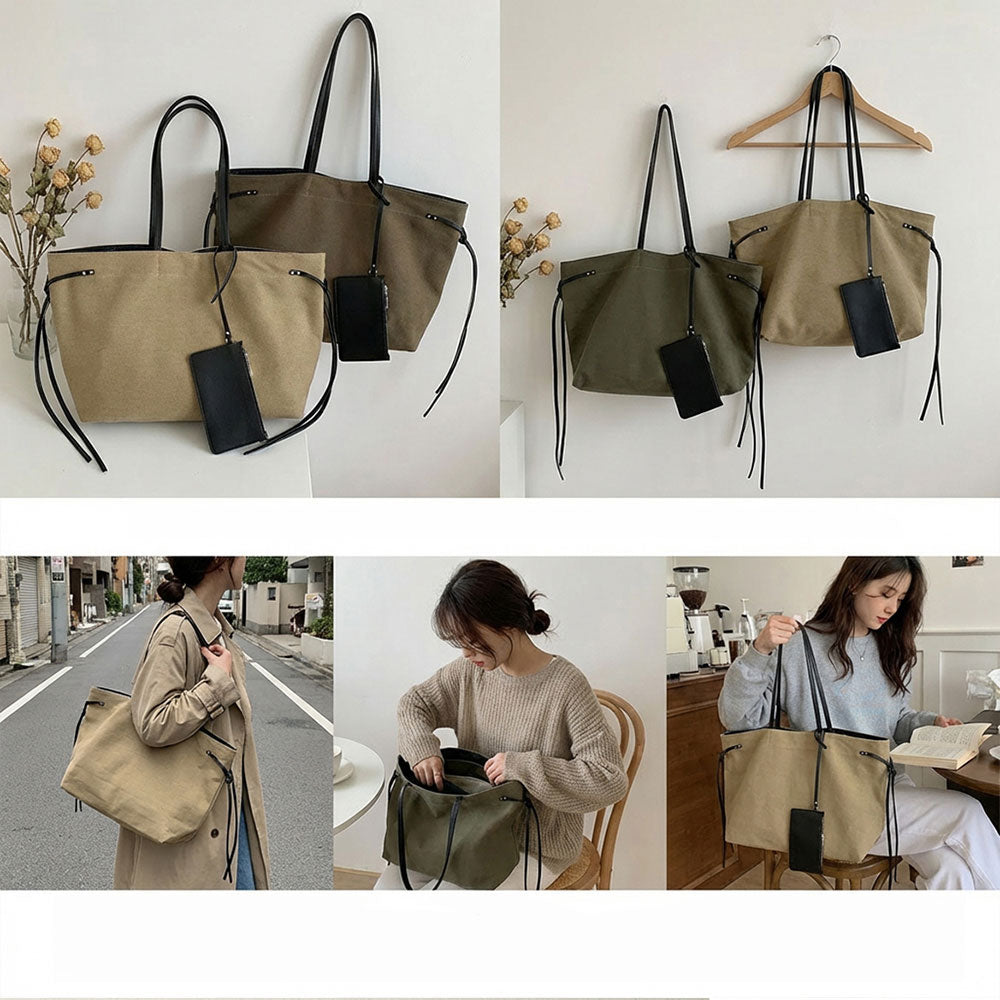 軽量キャンバス 2Way トートバッグ A4・13インチPC対応