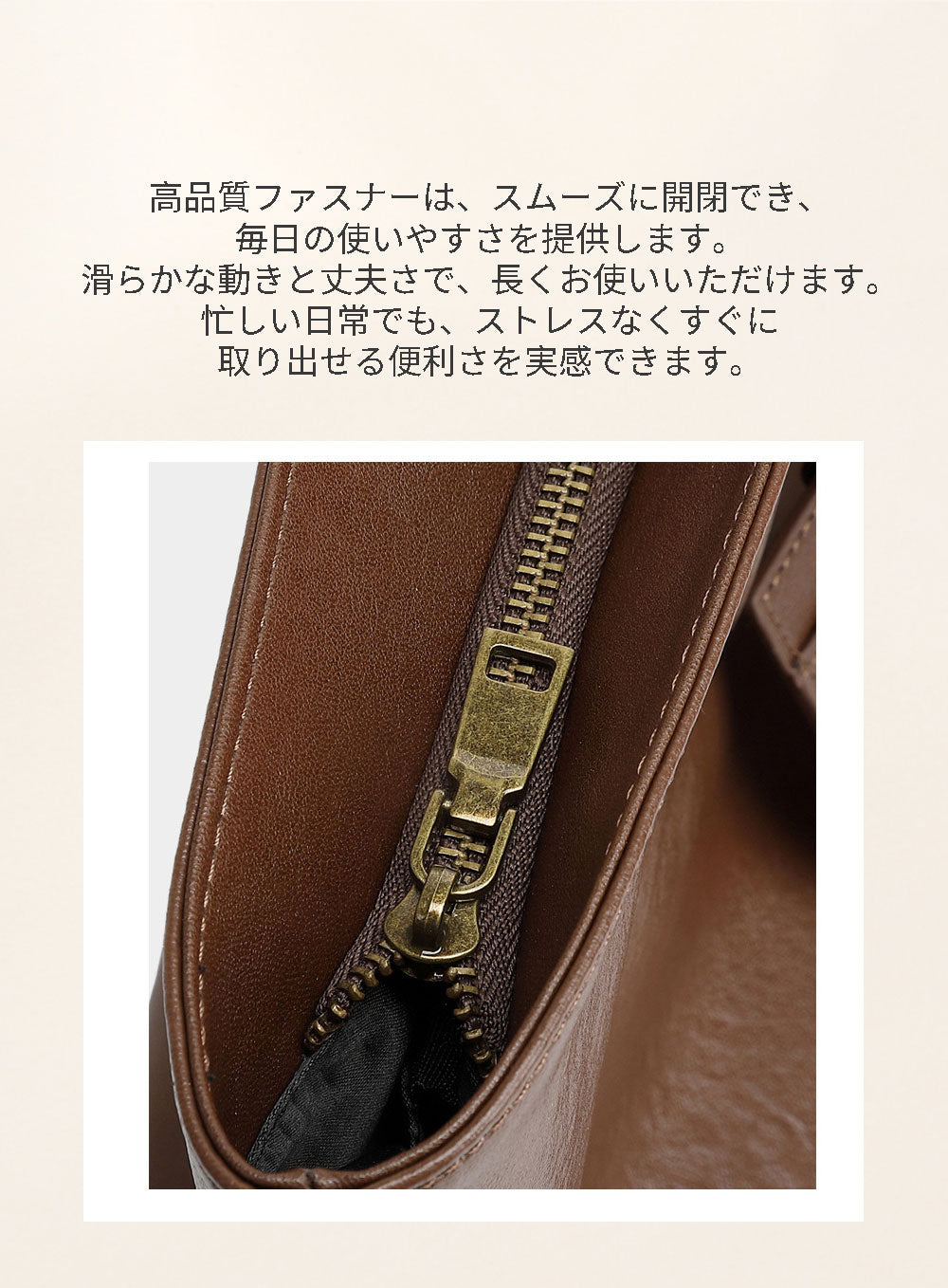 シュリンクレザー 2Way レディーストートバッグ