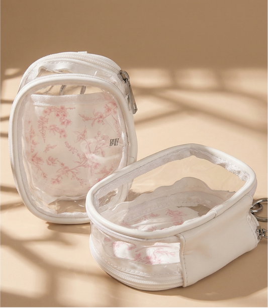 旅行用ミニポーチ 桜モチーフ 小物整理に 商品画像
